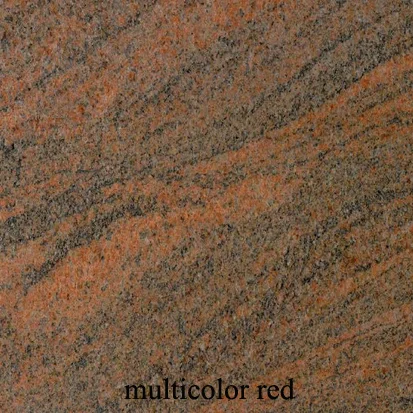 Vzorka kameňa Multicolor Red